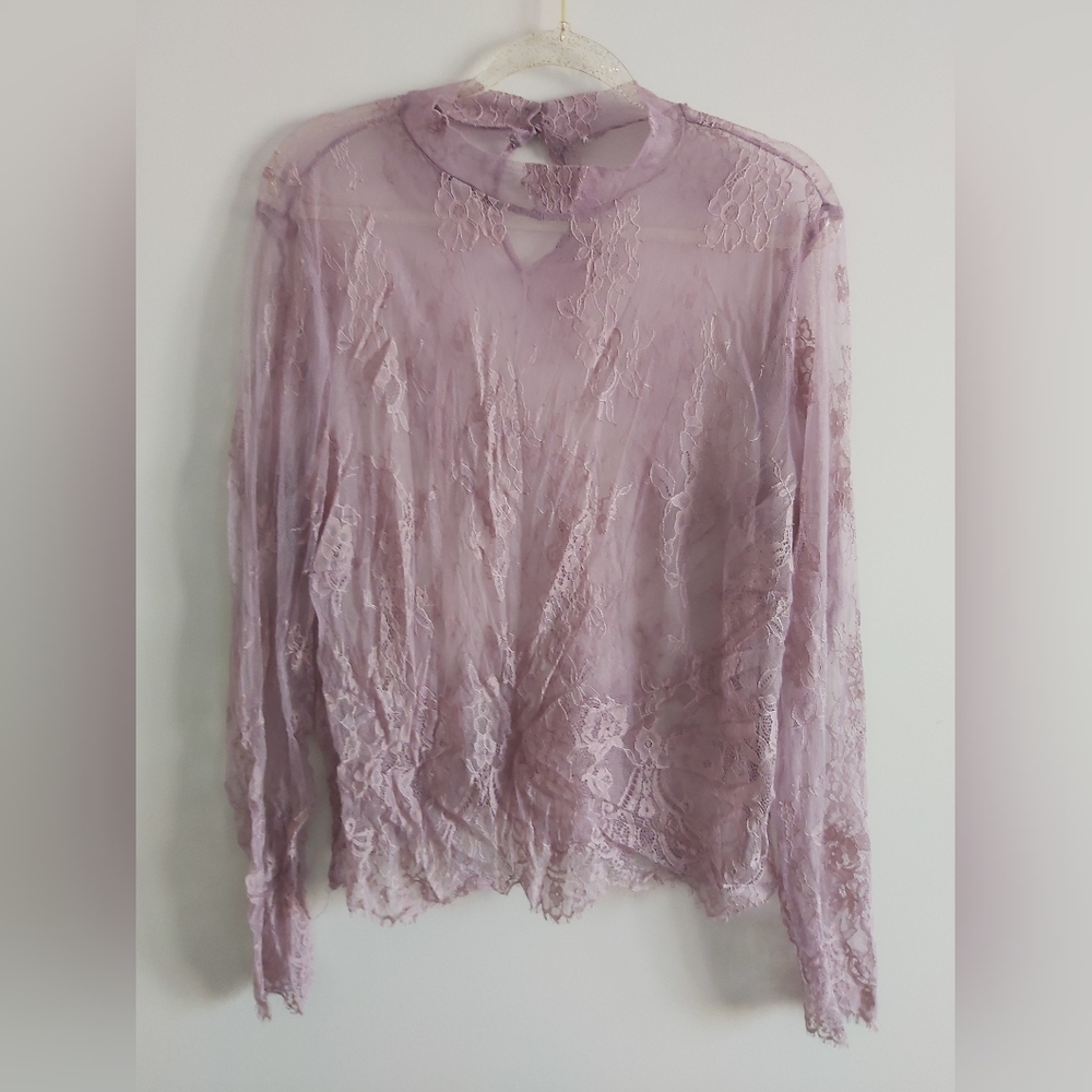 FOREVER 21 plus size lace top